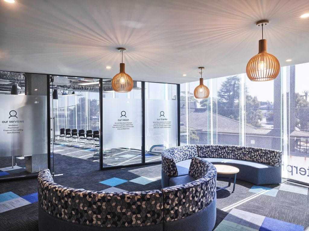 Quiet and collaboration areas