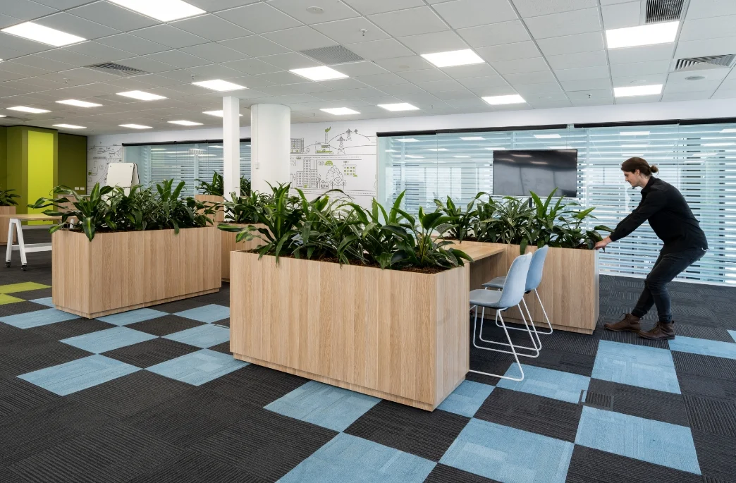 adaptable furniture with plants melbourne