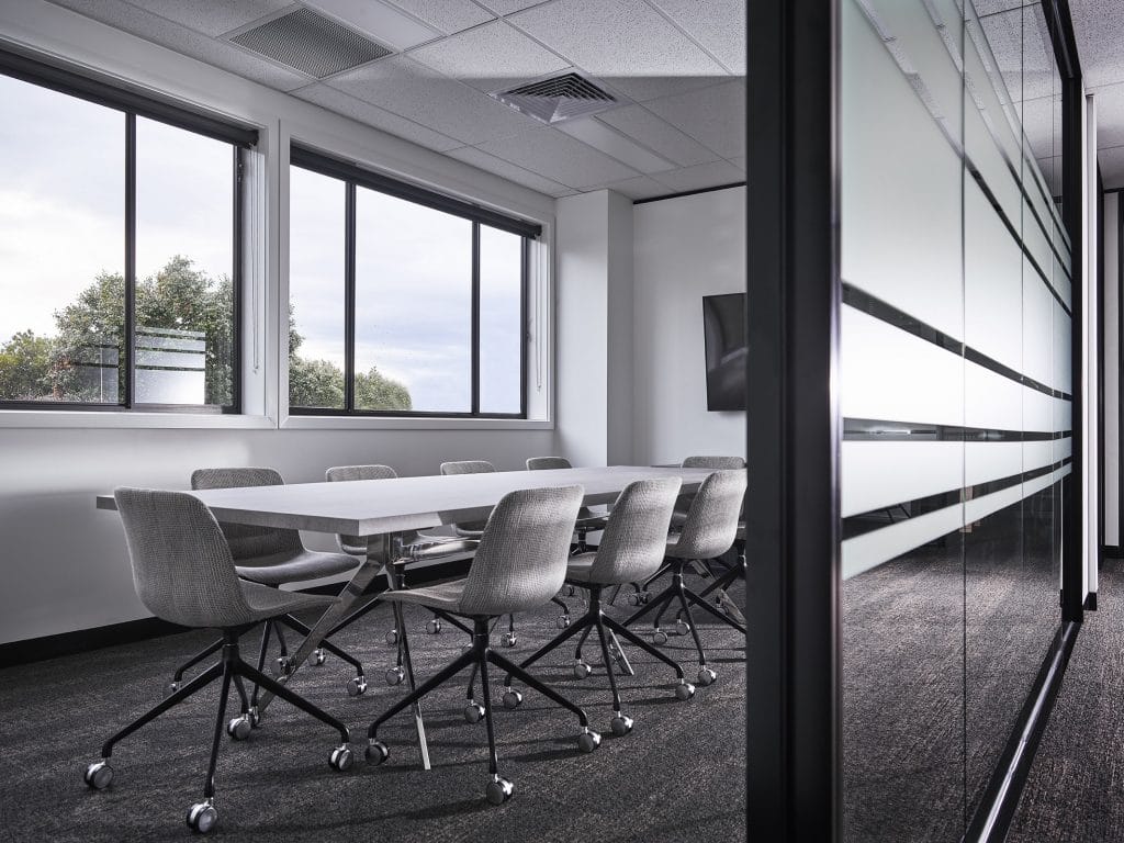 breakout benches & custom storage wall