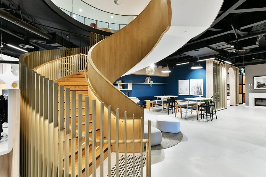 complement the rich timber