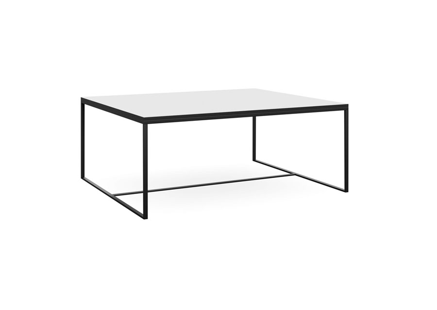 slim metal table