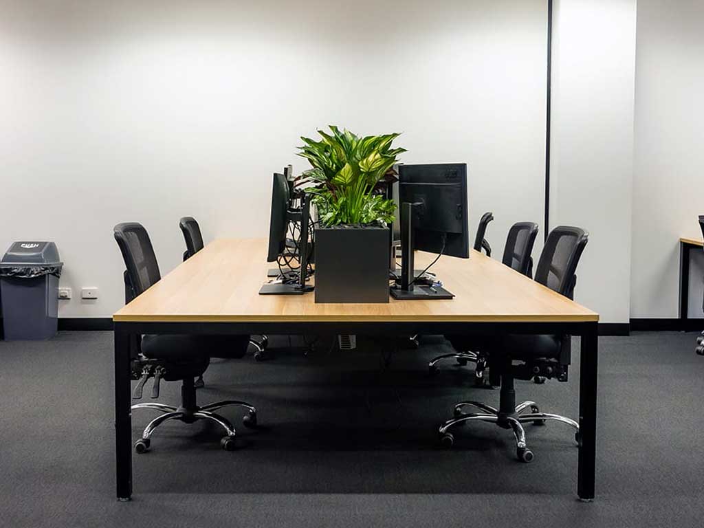 stylish black frames and stunning new oak worktop