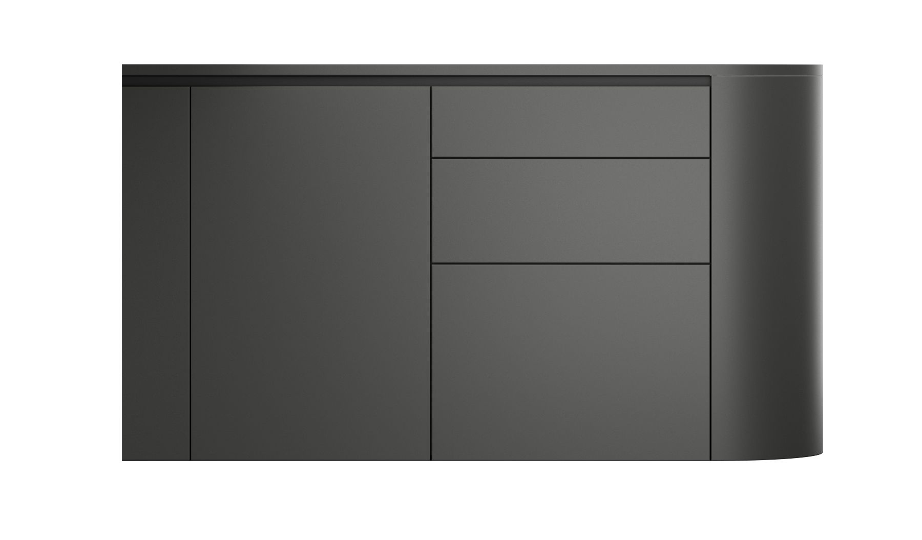 Executive desk Storage view