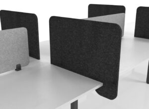 workstation privacy screen charcoal